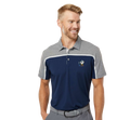 Adidas "Golfy" Colorblocked Polo - Blue